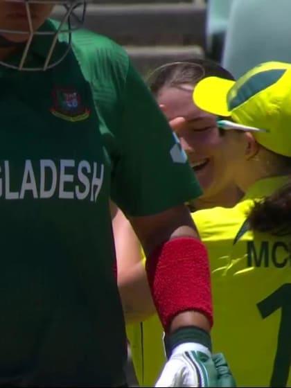 Wicket - Dilara-Akter - Australia U19s Women v Bangladesh U19s Women ICC U19W T20WC 2023