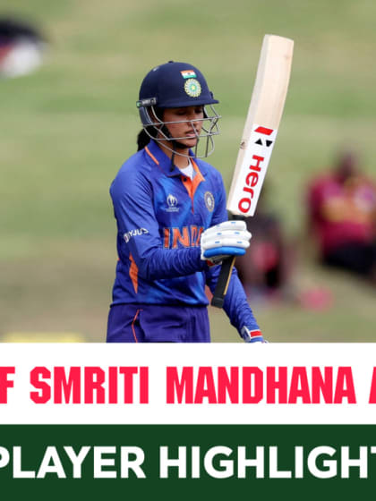 The best of Smriti Mandhana | CWC22