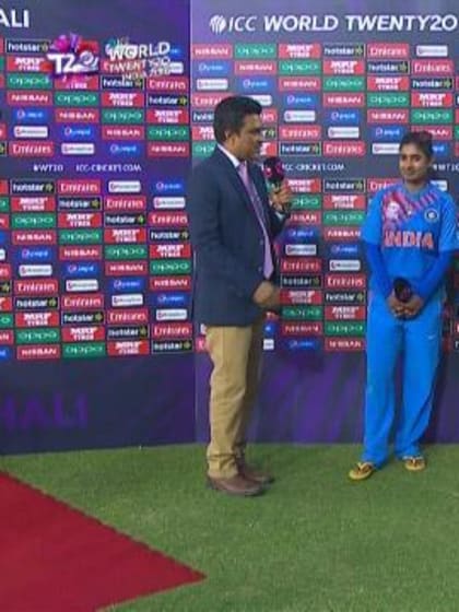 Match Presentation for WI V IND Match 18 ICC Womens WT20 2016