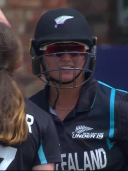 Wicket-Djenaba-Joseph-New-Zealand-U19s-Women v West-Indies-U19s-Women ICC U19W T20WC 2023