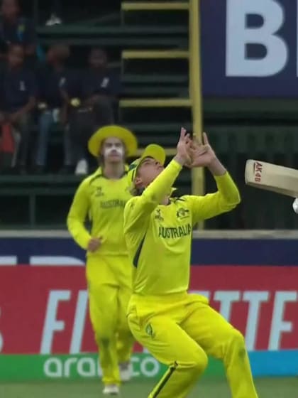 Ubaid Shah with a Batting vs. Australia