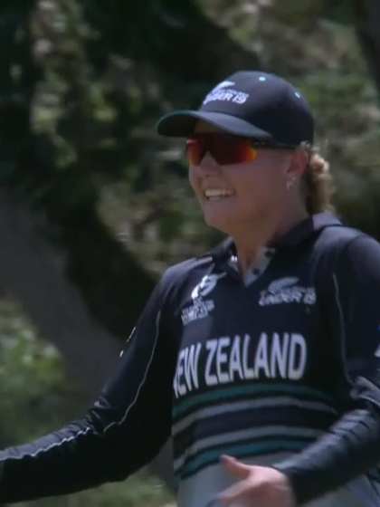 S Immadi with a Batting vs New Zealand Women Under-19