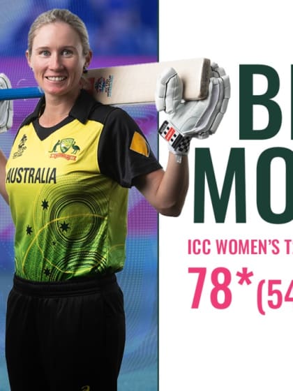 Beth Mooney's match-winning innings in the ICC Women's T20 World Cup 2020 final