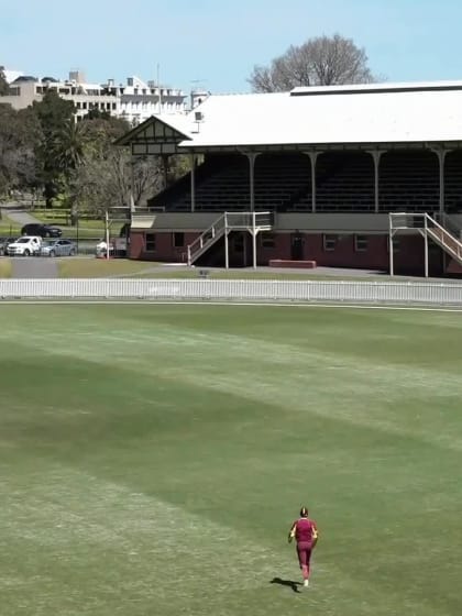 Wicket - Vriitya Aravind - West Indies v United Arab Emirates ICC T20WC 2022