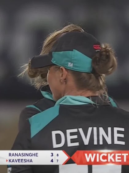 Kaveesha Dilhari - Wicket - New Zealand vs Sri Lanka