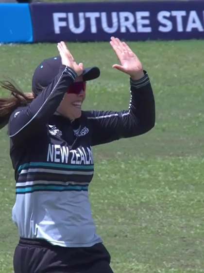 D Dhingra with a Batting vs New Zealand Women Under-19