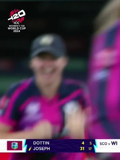 Qiana Joseph - Wicket - West Indies vs Scotland