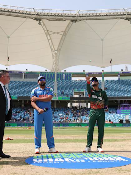 Bangladesh win the toss and opt to bat | BAN v IND | Champions Trophy 2025