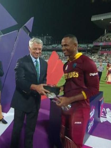 Player of the Match – Marlon Samuels – ENG v WI