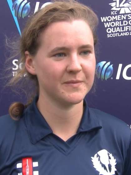 ICC T20WC Qualifier: SCO v BAN - Kathryn Bryce says 'Lots to learn' from tournament