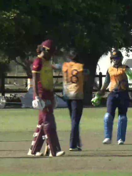 Wicket-Rashada-Williams-West-Indies-Women v Sri-Lanka-Women ICC T20WC 2023