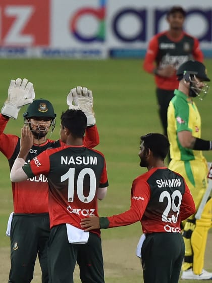 Bangladesh secure their first series win against Australia