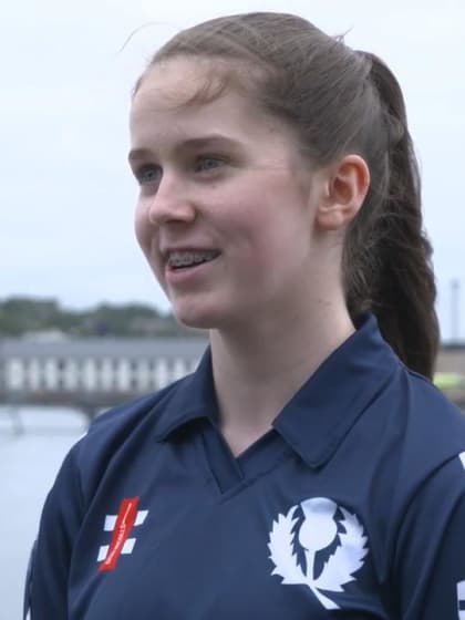 ICC T20WC Qualifier: Interview with 14 year old Katherine Fraser