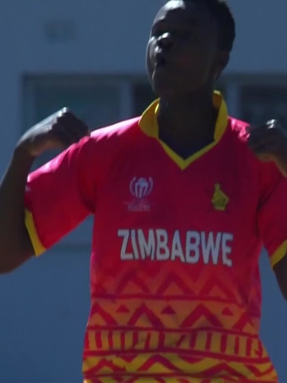 Brandon King - Wicket - Zimbabwe vs West Indies