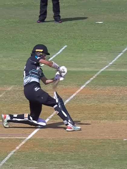 A Todd with a Batting vs USA Women Under-19