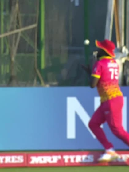 Kaleemullah Kaleemullah - Wicket - Zimbabwe vs Oman