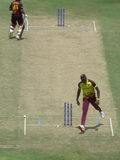 Alei Nao - Wicket - West Indies vs Papua New Guinea