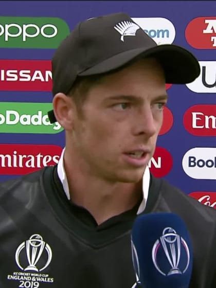 CWC19: BAN v NZ - Santner happy with bowling performance