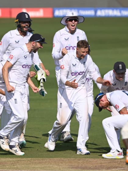 Pope, Hartley star as England topple India in Hyderabad 