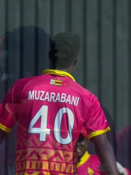 Jatinder Singh - Wicket - Zimbabwe vs Oman