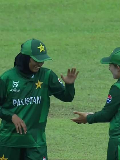 A Walsh with a Batting vs Pakistan Women Under-19