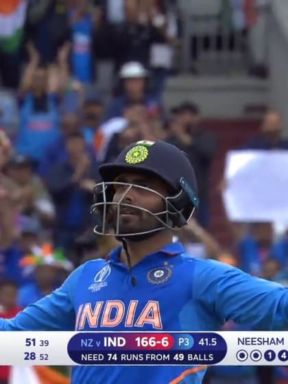 CWC19 SF: IND v NZ – Oppo Shotmaker Ravindra Jadeja