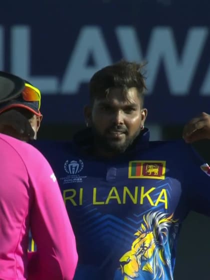 Muhammad Jawadullah - Wicket - Sri Lanka vs UAE