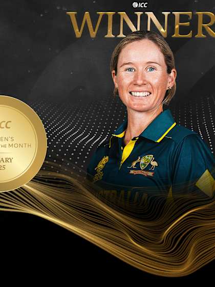 ICC Women's Player of the Month for January 2025 announced