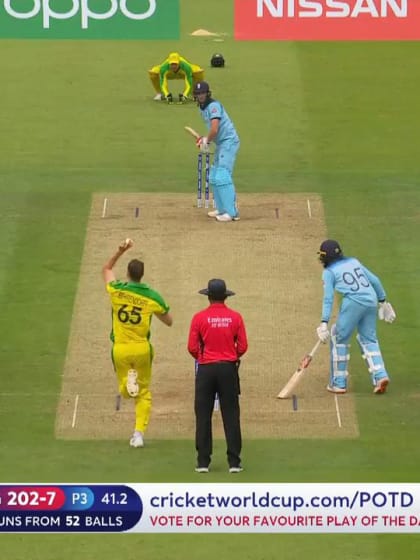 CWC19: ENG v AUS - Maxwell sensational to dismiss Woakes