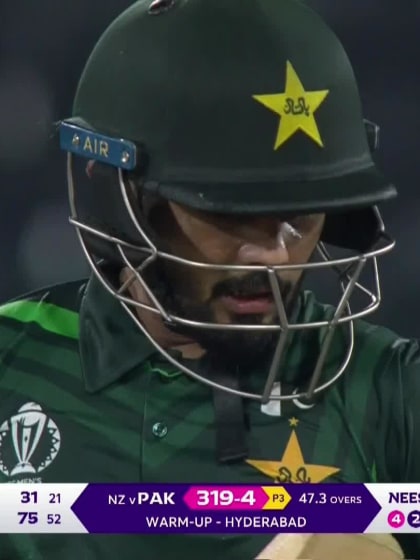 Saud Shakeel - Wicket - New Zealand vs Pakistan