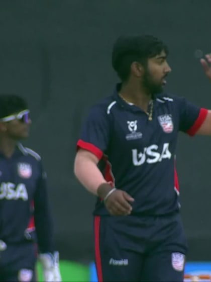 Rahimullah Zurmati with a Four vs. USA