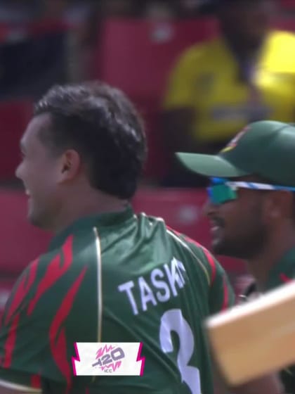 Tim Pringle - Wicket - Bangladesh vs Netherlands