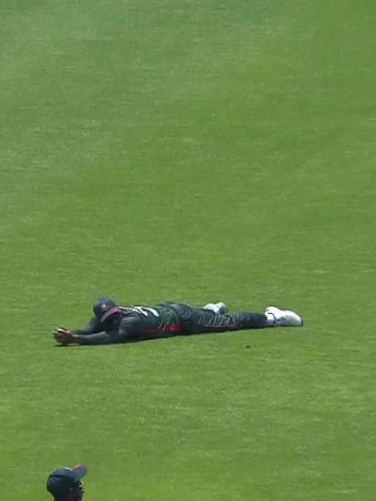 Sheikh Jibon with a Caught Out vs. Pakistan