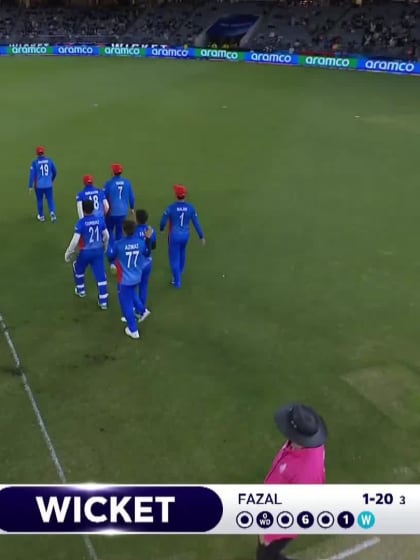 Wicket - Jos Buttler - England v Afghanistan ICC T20WC 2022