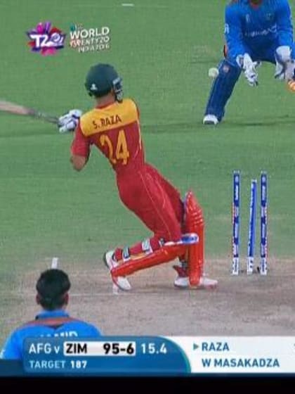 Zimbabwe Innings Wickets – ZIM v AFG