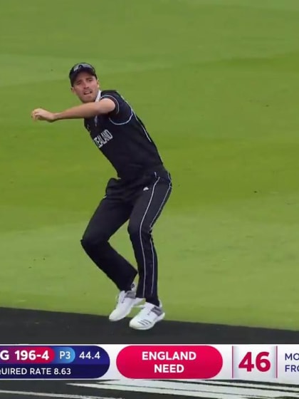 CWC19 Final: NZ v ENG – Southee holds his nerve to remove Buttler