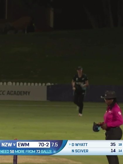 Danni Wyatt - Wicket - England Women vs New Zealand Women