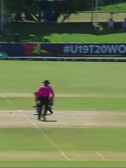 Wicket-Annabelle-Squires-New-Zealand-U19s-Women v Ireland-U19s-Women ICC U19W T20WC 2023