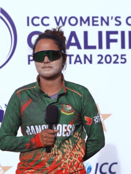 Nigar Sultana post-match interview | WCWCQ 2025 | 19th April 2025