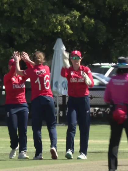 Wicket-Sophie-Devine-England-Women v New-Zealand-Women ICC T20WC 2023