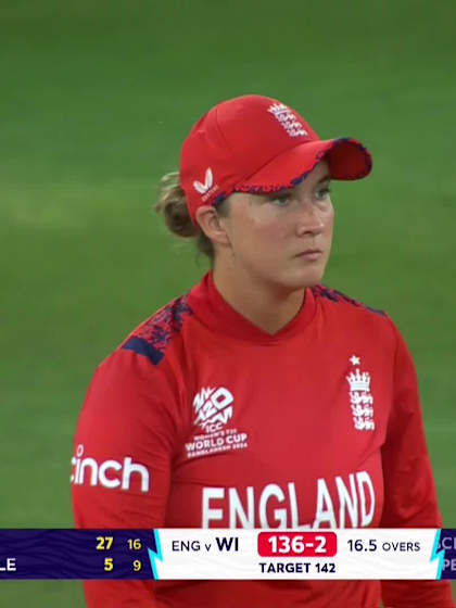 Shemaine Campbelle - Wicket - England vs West Indies