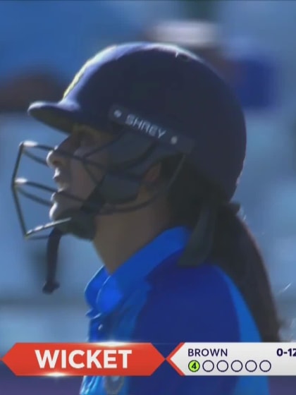 Jemimah Rodrigues - Wicket - Australia vs India