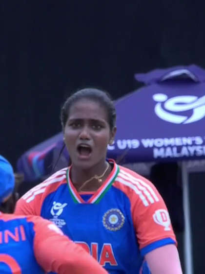 Mst Eva with a Batting vs India Women Under-19