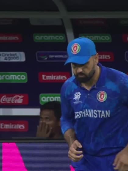 Towhid Hridoy - Wicket - Afghanistan vs Bangladesh