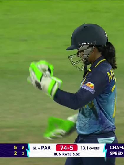 Tuba Hassan - Wicket - Pakistan vs Sri Lanka