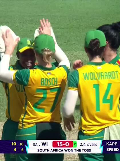 Hayley Matthews - Wicket - South Africa vs West Indies