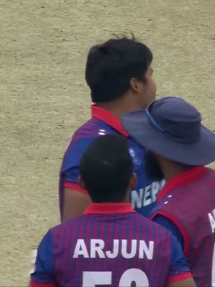 Lorcan Tucker - Wicket - Ireland vs Nepal