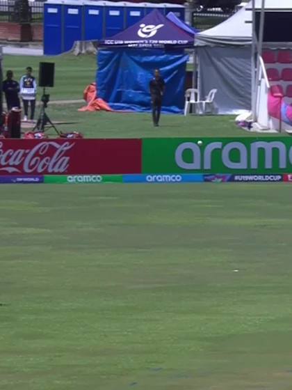 P Ganesh with a Batting vs New Zealand Women Under-19