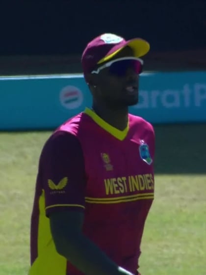 Clive Madande - Wicket - Zimbabwe vs West Indies