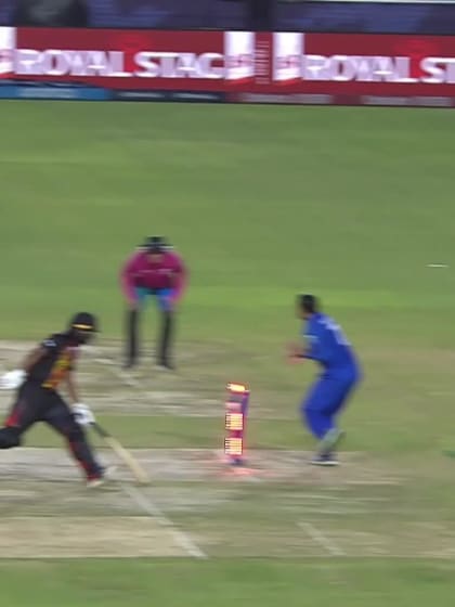 Assad Vala - Wicket - Afghanistan vs Papua New Guinea